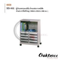 ราคา ตู้เก็บเอกสารมีล้อ วางหนังสือ 8ลิ้นชัก SD-402 (มือหนึ่ง) (114455041)