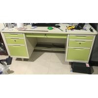 ราคา โต๊ะทำงานเหล็ก พร้อมเก้าอี้ (มือสอง) (359350913)