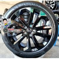 ราคา ปี19 ล้อแม็ก Honda Accord g9 สีดำล้วนพร้อมยาง Michelin ปี 19 ขอบ18 (มือสอง) (360262824)
