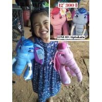 ราคา ตุ๊กตาช้างก้านกล้วย ขนาด 12 นิ้ว และ ตุ๊กตาช้างชบาแก้ว ราคาตัวละ 300 บาท สินค้าลิขสิทธิ์กันตนาแท้ค่ะ (มือหนึ่ง) (351901750)