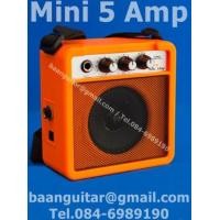 ราคา ตู้แอมป์กีต้าร์ไฟฟ้า Mini 5 Amp ราคา 700 บาท ของใหม่มือหนึ่งครับ (มือหนึ่ง) (119003793)
