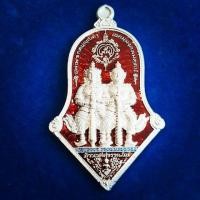 ราคา ท้าวเวสสุวรรณ เนื้อเงินลงยาแดง พิมพ์ใหญ่ วัดจุฬามณี (มือหนึ่ง) (360146343)