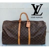 ราคา กระเป๋าเดินทางหลุยส์ LV Keepall 60 แท้วินเทจ (มือสอง) (359816985)