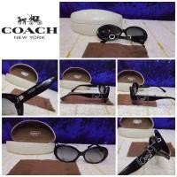 ราคา COACH Latika Sunglasses in Brown S780A แท้ (มือสอง) (359835472)