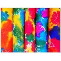 ราคา กระดาษสาลายบาติก กระดาษสาลายดอกไม้ กระดาษสากล้วย เชือกสา ดอกไม้สา (มือหนึ่ง) (338058563)