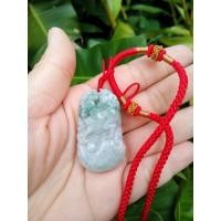 ราคา หยกพม่าแท้แกะสลักจี้รูปหมู สำหรับปีกุล (มือหนึ่ง) (110659305)