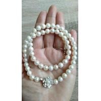 ราคา สร้อยไข่มุกแท้ (มือสอง) (358734670)