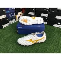 ราคา สตั๊ด รองเท้าฟุตบอล Mizuno Morelia II ตัวท๊อป Indo หนังจิงโจ้ ไซส์ 39eur 250jp (มือสอง) (359411720)