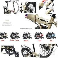 ราคา จักรยานพับ Tiger รุ่น Oxford (มือหนึ่ง) (346876398)