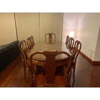 ราคา ชุดโต๊ะอาหาร โต๊ะทานข้าว โต๊ะไม้เเท้ ของเก่า (มือสอง) (359610066)