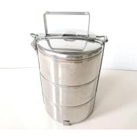 ราคา ปิ่นโต Seagull นกนางนวล สแตนเลส 3 ชั้น ขนาด 5.5 นิ้ว (มือสอง) (360214378)