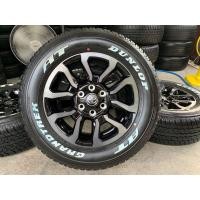 ราคา แม็ก TOYOTA REVO ROCCO 18” ถอดป้ายแดง ยาง DUNLOP 265-60R18 สัปดาห์ 43 ปี 20 สีเส้นตุ่มหน้ายางยังอยู่ครบ (มือสอง) (360182522)