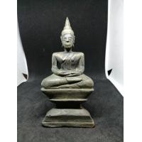 ราคา พระพุทธ​รูป​ศิลปะ​ล้านช้าง​ หน้าตัก2.5นิ้ว ฐานกว้าง2.5นิ้ว​ สูง5.5นิ้ว​ เนื้อทองเหลืองเก่าหล่อตัน องค์พระหนักๆ​ สนใจทักเเชทครับ (มือสอง) (354603655)