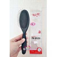 ราคา Hello Pet pinbrush ด้ามดำเกรดดีมาก หวีสุนัข แปรงสุนัข หวีไม่มีหมุด หวีง่าย ใช้แปรงขนสุนัขและแมว คุณภาพสูง (มือหนึ่ง) (359702645)