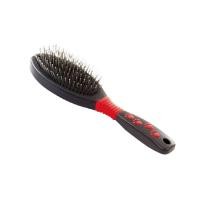 ราคา Hello Pet pinbrush ด้ามแดงอย่างดี หวีสุนัข แปรงสุนัข หวีไม่มีหมุด หวีง่าย ใช้แปรงขนสุนัขและแมว คุณภาพสูง (มือหนึ่ง) (359702638)
