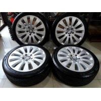 ราคา กดที่ชื่อมีสินค้าอีก ล้อBENZแท้17นิ้วยางดอกเต็ม215 45 17ปี17-18 ก.7.5 นิ้ว ET47 ตจว จัดส่งครับ (มือสอง) (353384609)