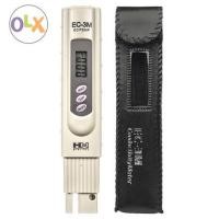 ราคา เครื่องวัด EC (ปุ๋ย A+B) สำหรับปลูกผักไฮโดรโปนิกส์ ผักไร้ดิน ฟรี น้ำยาสอบเทียบ 1.41mS + กระดาษลิตมัส (มือหนึ่ง) (410586)