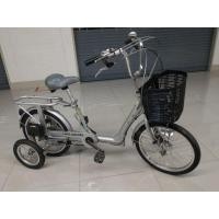 ราคา จักรยาน แม่บ้านมีล้อพ่วงข้าง สำหรับผู้ที่ปั่นไม่เป็นก็ปั่นได้ ปรับให้เอวโยกหรือไม่โยกก็ได้ ยี่ห้อ LAND WALKER เฟรมอลูสีบรอนด์ เกียร์ดุม 3 สป (มือสอง) (336163956)