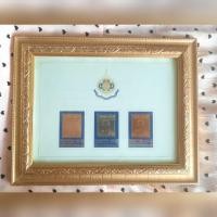 ราคา แสตมป์ที่ระลึก ร.9 พร้อมกรอบ (มือหนึ่ง) (359959928)