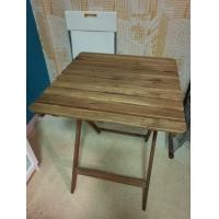 ราคา โต๊ะกลางแจ้ง IKEA AskHolmen (มือสอง) (359928802)