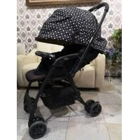 ราคา รถเข็นAprica​ karoon​ plus​สีน้ำตาลจุดดำ​ สภาพดี (มือสอง) (359930157)