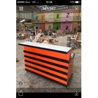 ราคา เคาน์เตอร์กาแฟสดสีส้มโอ้ค1.5ม ราคาแปดพันเจ็ดร้อยบาท (มือหนึ่ง) (333376429)