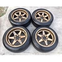 ราคา ล้อ TE37 ขอบ18 6รู 9.5-10.5 สภาพใหม่กริ้บสวยๆพร้อมยางแคระ ดอกหนาๆ ใช้ยาวๆ ใส่กระบะดีแมก เชฟ ฟอร์ด (มือสอง) (359862294)