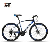 ราคา ส่งฟรี ++ DELTA รุ่น GELDA จักรยานไฮบริด 700c เกียร์ SHIMANO 21 สปีด คละสี 3390 (มือหนึ่ง) (356310797)