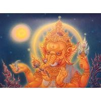 ราคา ภาพพิมพ์ พระพิฆเนศ คู่บารมี ภาพสี ของแท้ พร้อมลายเซ็นต์ อาจารย์ เฉลิมชัย (มือหนึ่ง) (359870030)