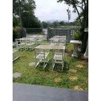 ราคา ชุดโต๊ะเก้าอี้สนาม (มือสอง) (349025879)