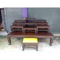 ราคา โต๊ะหมู่ไม้ศักทองใหญ่ หมู่9 หน้า12 (มือสอง) (338063243)