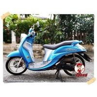 ราคา ขายสด New Fino 125i ล้อแม็กตัว Top ปี 60 สีน้ำเงินเครื่องดีเล่มเขียวครบ (มือสอง) (358632144)