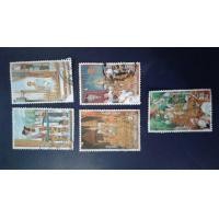 ราคา จัดแสตมป์ไทยเก่ารัชกาลที่9 จำนวน 5 ชุด (23ดวง) สภาพใช้แล้วหายาก (มือสอง) (137331497)