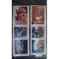 ราคา B2 แสตมป์การ์ตูนต่างประเทศเก่า สภาพไม่ใช้ ครบชุด หายากน่าสะสม (มือสอง) (116892962)