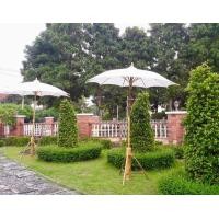 ราคา ร่มผ้าดิบ ร่มสนาม ร่มสปา ร่มแต่งสวน ขนาด 50 นิ้ว สีขาว จัดส่งฟรี ทั่วไทย (มือหนึ่ง) (350919573)