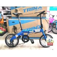 ราคา จักรยานพับได้ Trinx Warwolf2.0 เฟรมอลูมิเนียม ล้อ16นิ้ว (มือหนึ่ง) (359793140)