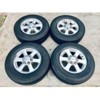 ราคา ล้อดีแมกเก่า มีรอยตามสภาพ พร้อมยางบริสโตน ใส่รถสูง ดีแมก มิว7 มิวx เชฟ และรุ่นอื่นๆถามได้ครับ (มือสอง) (359685824)