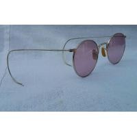 ราคา แว่นตา AO  ทศวรรษ 1940's ทองอเมริกันโกลด์ฟิลด์ 12 K งานทองแกะลายทั้งตัว ก้านขาสปริงเกี่ยว เลนส์กระจกวินเทจหายาก 'สีกลีบบัว'...Vintage AO American Optical 12KGF handmade in the 1940's in South Bridge, 