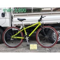 ราคา จักรยานเสือภูเขาญี่ปุ่น มือสอง เฟรมโครโมรี่ สีดำ-เขียว ล้อ 26 นิ้ว เกียร์ 21 สปีด ท่อตั้ง 38 ซม.ท่อนอน 52 ซม.ไม่รวมส่งทางไปรษณีย์ (มือสอง) (360978146)