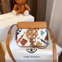 ราคา TORY BURCH MILLER CLEAR PRINTED CROSSBODY กระเป๋าสะพายข้าง ไซส์กำลังน่ารัก (มือหนึ่ง) (360959867)