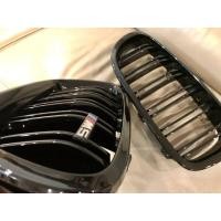 ราคา กระจังหน้า คิ้วไฟหน้า BMW M5 F10 ใส่ Series5 จมูก BMW F10 520D 520i 530i 530D กระจังซี่คู่ สีดำเงา (มือหนึ่ง) (343076202)