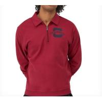 ราคา CHAMPION-CLASSIC FLEECE QUARTER ZIP Men - CARDINAL / XL (7997881155773)