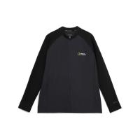 ราคา NATIONAL GEOGRAPHIC RASHGUARD เสื้อแรชการ์ดสำหรับผู้ชายและผู้หญิง - CARBON BLACK / XL (8024360386749)