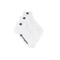 ราคา CHAMPION 3PK QUARTER SOCKS ถุงเท้าแพ็ก 3 คู่สำหรับผู้ชายและผู้หญิง - WHT/WHT/WHT-NS / EU 39/42 (8145476387005)