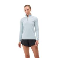 ราคา HOKA GLIDETECH QUARTER ZIP เสื้อยืดแขนยาวผู้หญิง - MINERAL BLUE / M (8194709553341)