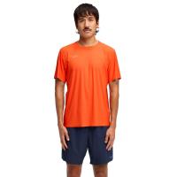 ราคา HOKA AIROLITE SHORT SLEEVE 2.0 เสื้อยืดแขนสั้นผู้ชาย - LAVA / S (8194710765757)