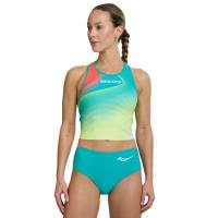 ราคา SAUCONY ENDORPHIN CROP TOP เสื้อครอปผู้หญิง - ELITE 26 / S (8233983541437)