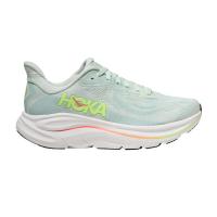 ราคา HOKA CLIFTON 10 WIDE รองเท้าวิ่งถนนผู้หญิง - SEA GLASS / NEON FLAME / US 7 (8257301676221)