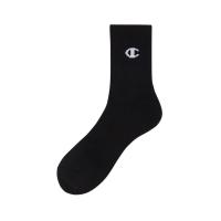 ราคา CHAMPION C Logo Crew Socks (3-Pack) ถุงเท้าสำหรับผู้ชายและผู้หญิง - BLACK / L (8308194312381)