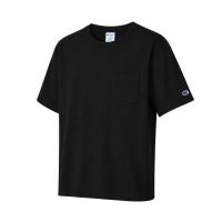 ราคา CHAMPION ESSENTIAL POCKET TEE เสื้อยืดทีเชิ๊ตผู้ชาย - BLACK / M (8316907880637)